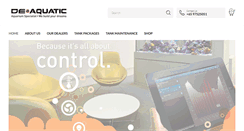 Desktop Screenshot of deaquatic.com